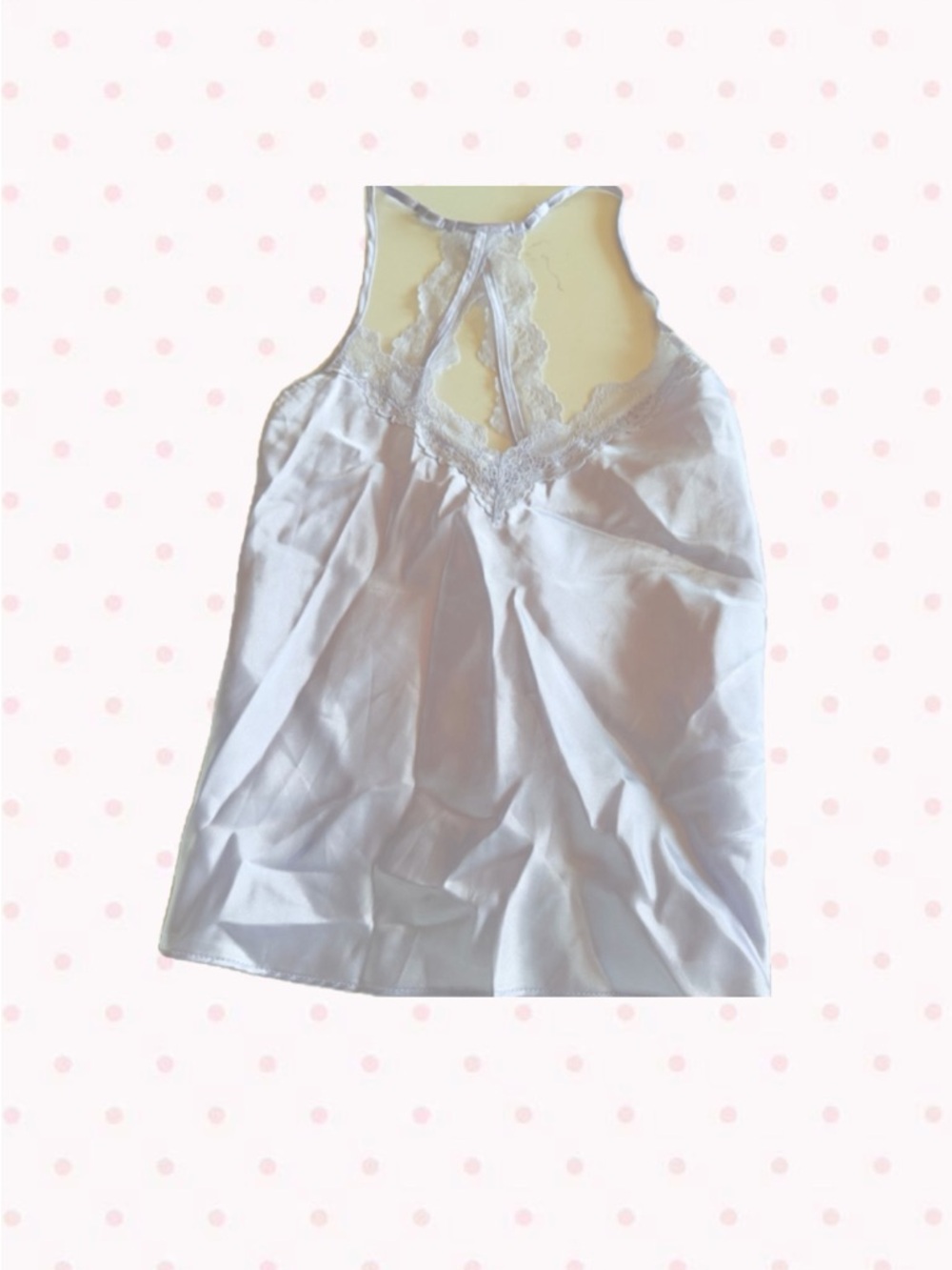 Lacy Silk Top (Cami Or Lingerie)